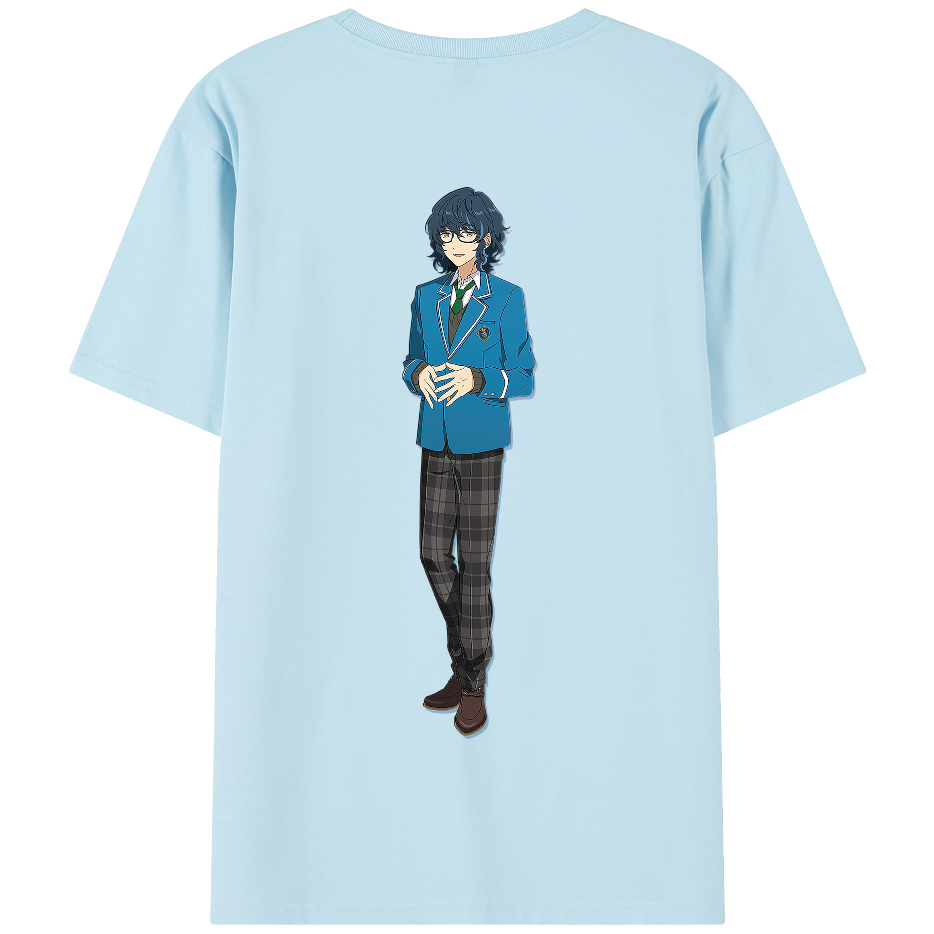 （画像用） あんさんぶるスターズ! Ensemble Stars 綿100％半袖Tシャツ（背面プリント）